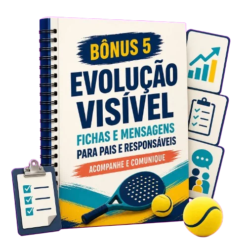 Mockup do bônus 5: Evolução Visível